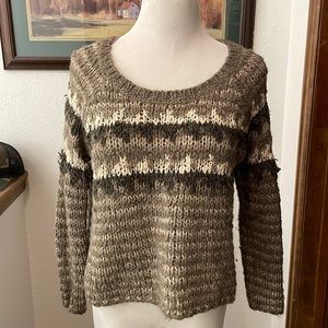 Free people knit sweater XS